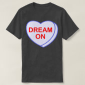 Gesprek Hart Droom Op T-shirt (Design voorkant)