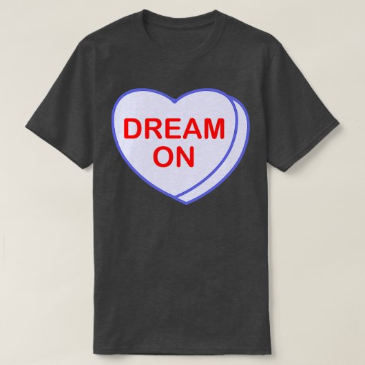 Gesprek Hart Droom Op T-shirt (Design voorkant)