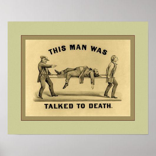 Gesprek met de dood poster (Voorkant)