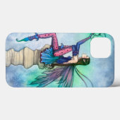 Gesprek met de Maanfee Fantasie Kunst Case-Mate iPhone Case (Achterkant (horizontaal))