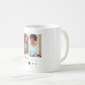 Gesprek persoonlijke vrienden cadeau koffiemok (Voorkant rechts)