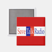 Gesprek radiomagneet opslaan magneet (Voorkant / Achterkant)
