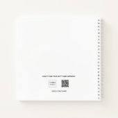 Gesprek witboek verjaart witboek zwart notitieboek (Achterkant)