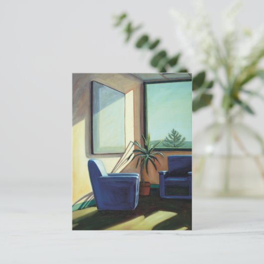 Gesprekken 2002 briefkaart (Staand voorkant)