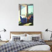 Gesprekken 2002 canvas afdruk (Insitu (Slaapkamer))