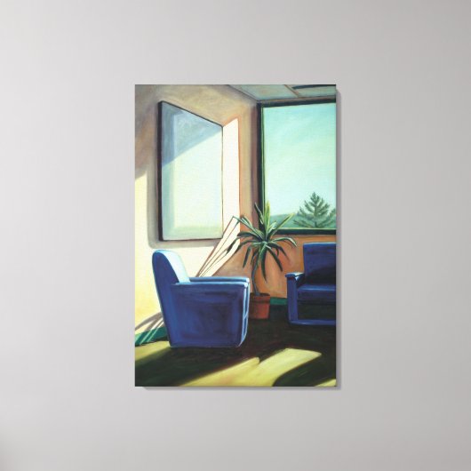 Gesprekken 2002 canvas afdruk (Voorkant)