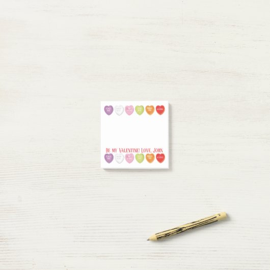 Gesprekken Gepersonaliseerde advertentie Post-it® Notes (Op bureau)