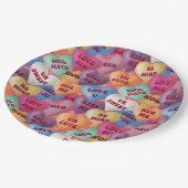 Gesprekken Hart Borden Papieren Bordje (Gekanteld)