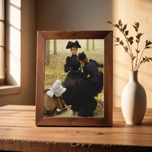 Gesprekken in de Jardin du Luxembourg Poster