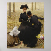 Gesprekken in de Jardin du Luxembourg Poster (Voorkant)