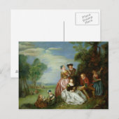 Gesprekken in een Park Briefkaart (Voorkant / Achterkant)