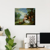 Gesprekken in een Park Poster (Thuiskantoor)