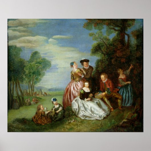 Gesprekken in een Park Poster (Voorkant)