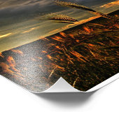 Gesprekken met de wind foto afdruk (Hoek)