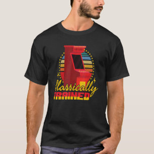 Gesprekken met klassiek opgeleide gamerretro games t-shirt
