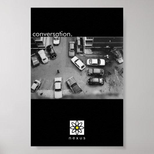 Gesprekken. Poster (Voorkant)