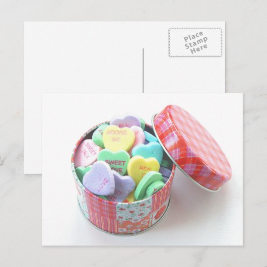 Gespreksharten Briefkaart (Voorkant / Achterkant)