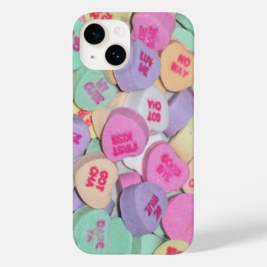 Gespreksharten Case-Mate iPhone Case (Achterkant)