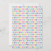 Gespreksharten Foto Valentijnsdag voor Liefhebbers Feestdagenkaart (Achterkant)