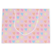 Gespreksharten geschenktas groot cadeauzakje (Voorkant)