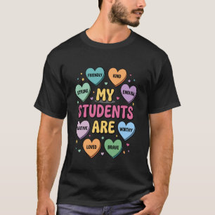 Gespreksharten Mijn leerlingen zijn leraar Valenti T-shirt