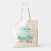 Gesprekstarter Strandboek  Tote Bag (Achterkant)