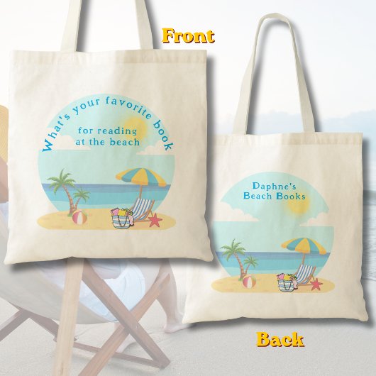 Gesprekstarter Strandboek  Tote Bag