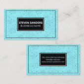 Gesprekte achtergrond visitekaartje (Voorkant / Achterkant)