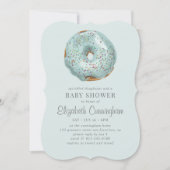 Gesprenkelde donuts en een Baby shower Kaart (Voorkant)