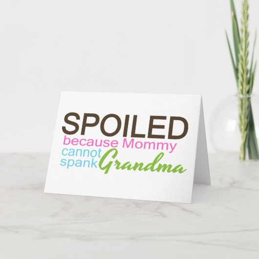 Gesproken door oma aankondiging (Voorkant)