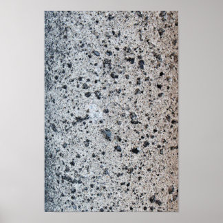 Gesproken graniet - Natuurlijke steenstructuur Poster