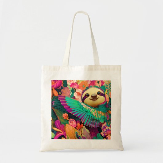 Gesproken met kolibrievleugelvleugels - Hybride sc Tote Bag (Voorkant)