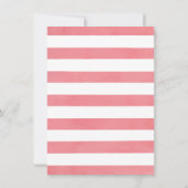 Gespronken met Baby Sprinkle-schoen voor liefdesbr Kaart (Achterkant)