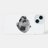 Gestaag Bulldog Warmte iPhone 15 Case (Achterkant horizontaal)
