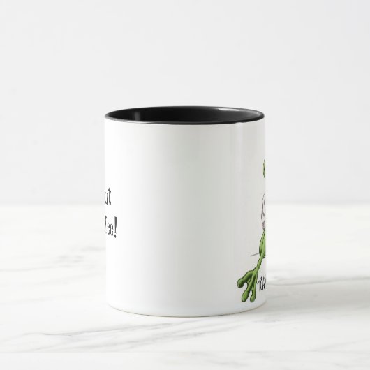 gestaag waanzinnig zonder koffie! mok (Midden)