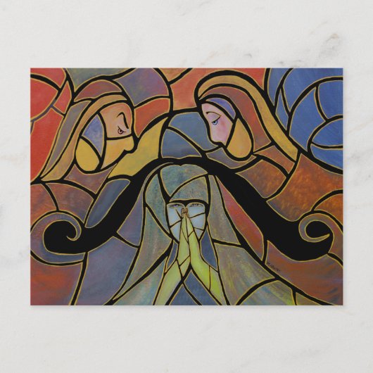 Gestallen Abstract Art Briefkaart (Voorkant)