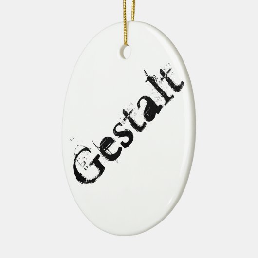 Gestalt Keramisch Ornament (Links)