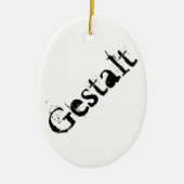 Gestalt Keramisch Ornament (Voorkant)