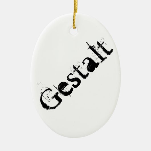 Gestalt Keramisch Ornament (Voorkant)
