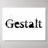 Gestalt Poster (Voorkant)