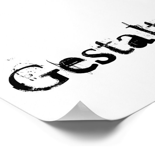 Gestalt Poster (Hoek)