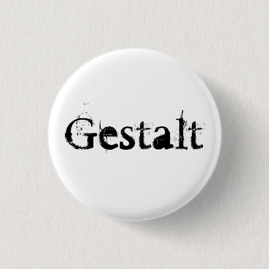 Gestalt Ronde Button 3,2 Cm (Voorkant)