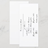 Gestaltbare Einladung – Einladungskarte (Voorkant / Achterkant)