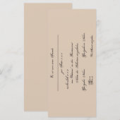 Gestaltbare Einladung – Einladungskarte (Voorkant / Achterkant)