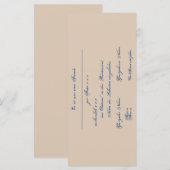 Gestaltbare Einladung – Einladungskarte (Voorkant / Achterkant)