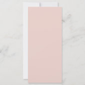 Gestaltbare Einladung – Einladungskarte (Achterkant)