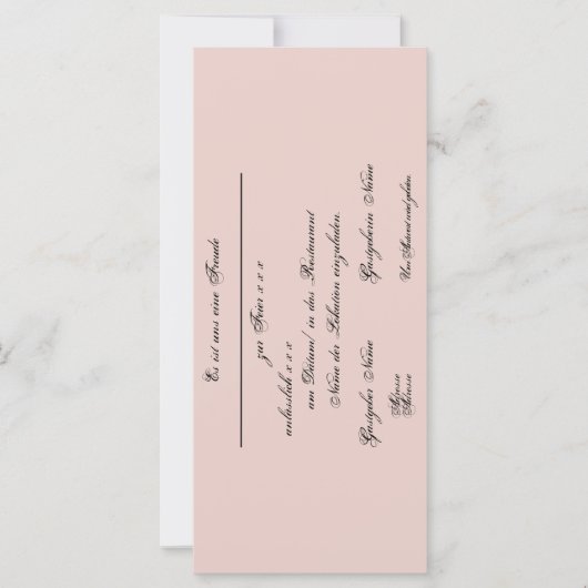 Gestaltbare Einladung – Einladungskarte (Voorkant)