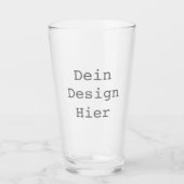 Gestalte dein eigenes 473ml Glas (Voorkant)