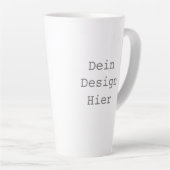 Gestalte deine eigene 0,48l Große Latte Tasse Mok (Rechterhoek)