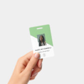 Gestalte Deinen Eigenen Ausweis Vorlage Badge (Handheld)